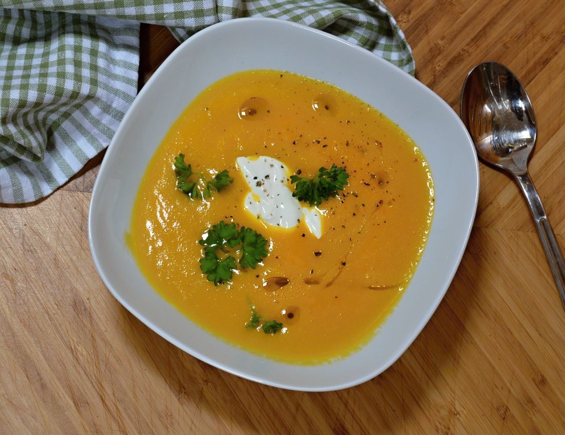 mrkvový krém polévka recept