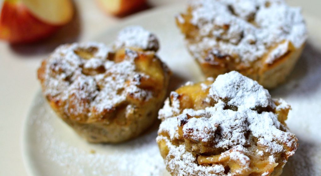 jablečné muffiny