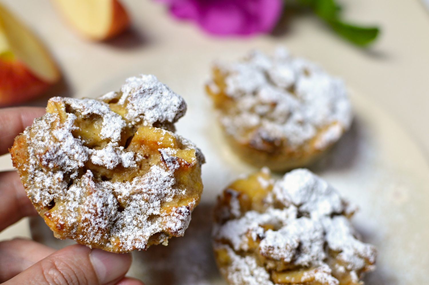 jablečné muffiny recept
