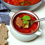 maďarská gulášová polévka recept