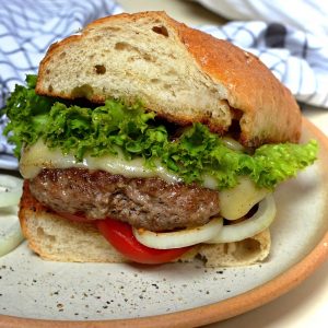 jehněčí burger recept