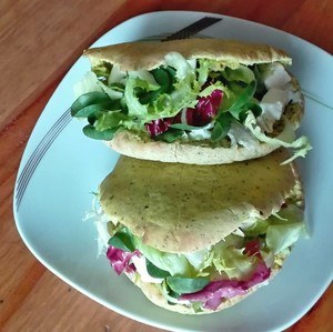 plněný pita chléb recept