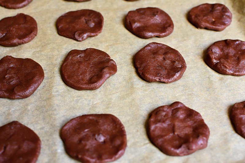 čokoládové sušenky cookies
