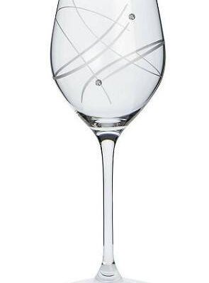 sklenice na víno swarovski