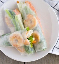 jarní vietnamské závitky recept