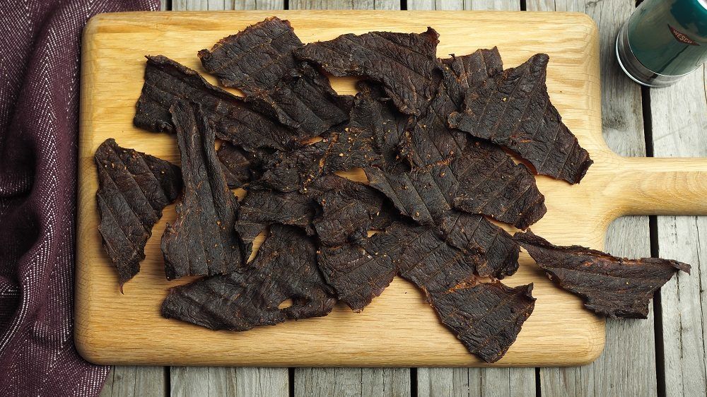domácí sušené maso jerky