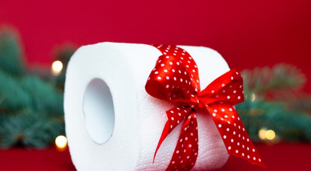 vánoční toaletní papír