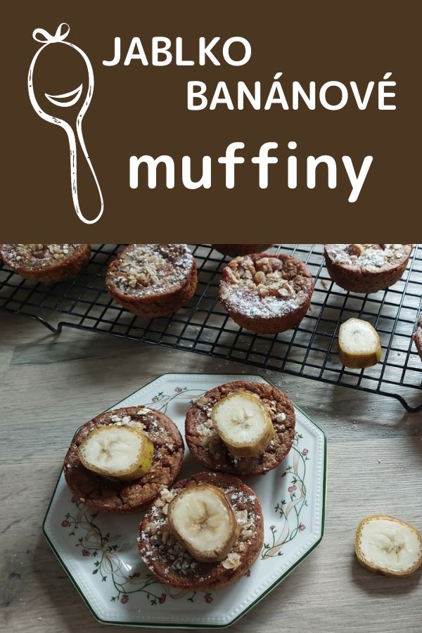 Sdílej s námi jablko banánové muffiny